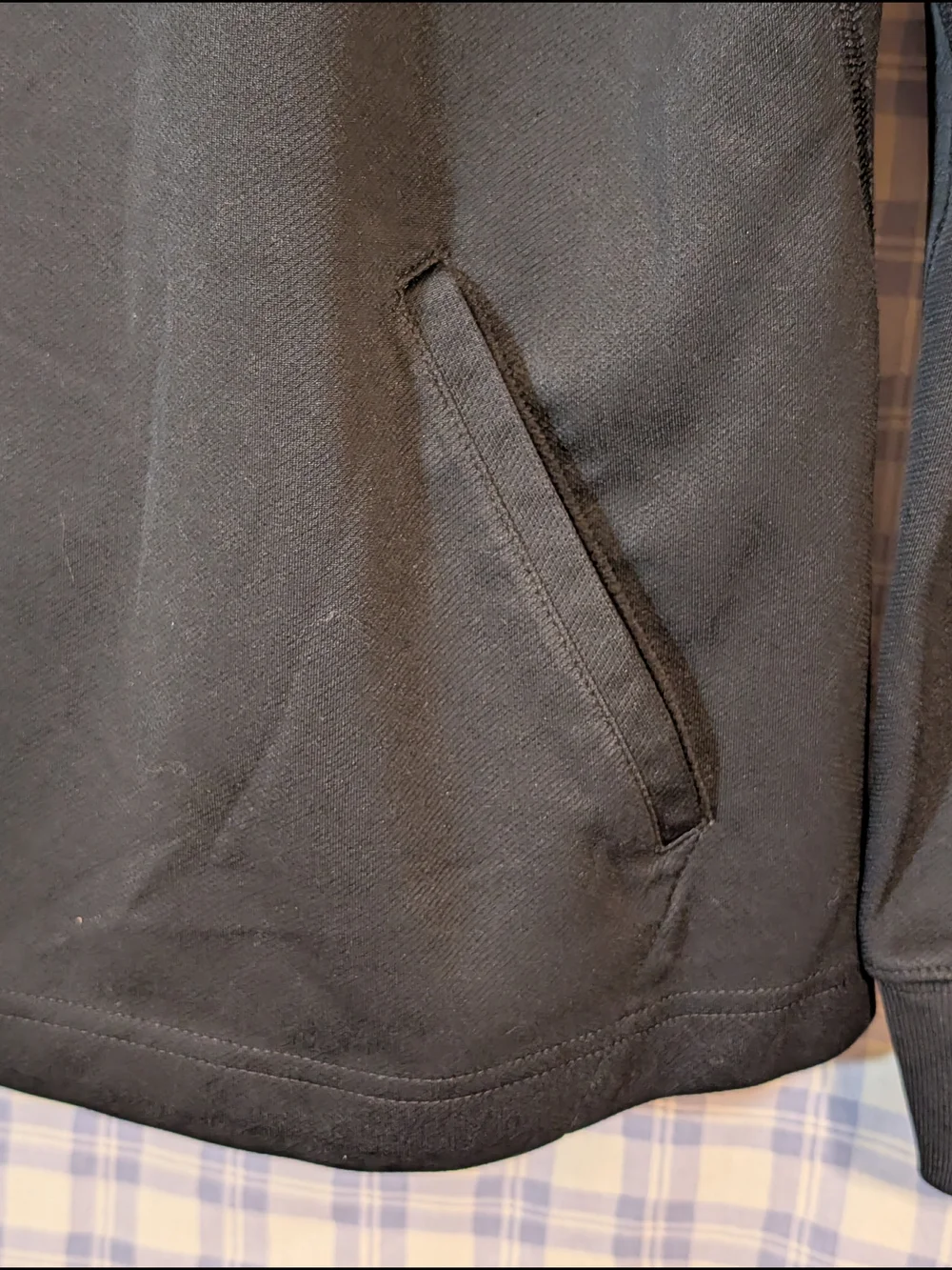 Nike Black Quarter-Zip Pullover with Swoosh